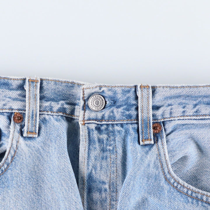 90'S Levi's 501-0193 Straight Denim Pants Made in USA Men's W32 Vintage cotton blue type Vintage Second Hand