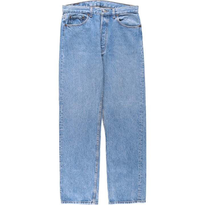 80s-90'S Levi's 501-0190 Straight Denim Pants, Made in USA, Men's W33 (approx.), Vintage cotton blue type Vintage Second Hand