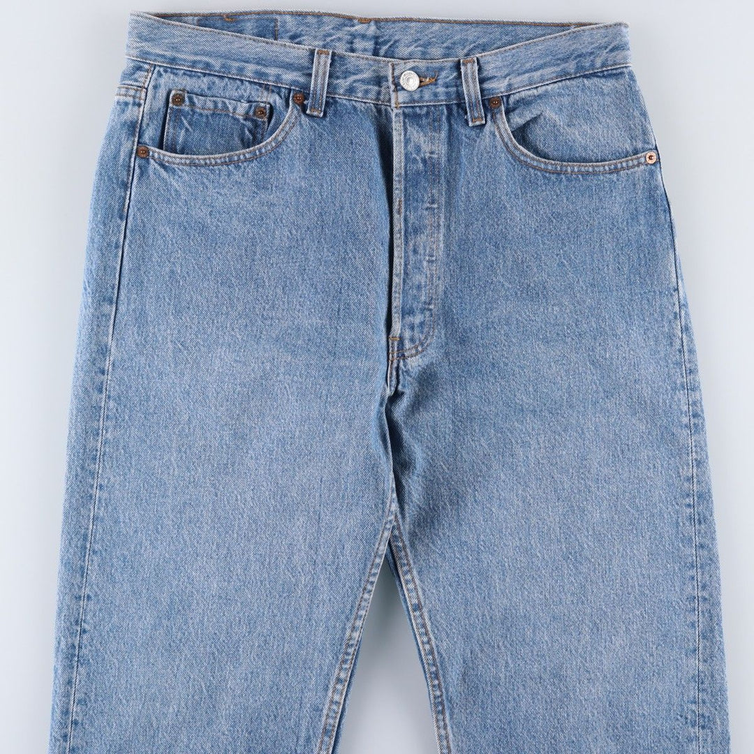 80s-90'S Levi's 501-0190 Straight Denim Pants, Made in USA, Men's W33 (approx.), Vintage cotton blue type Vintage Second Hand