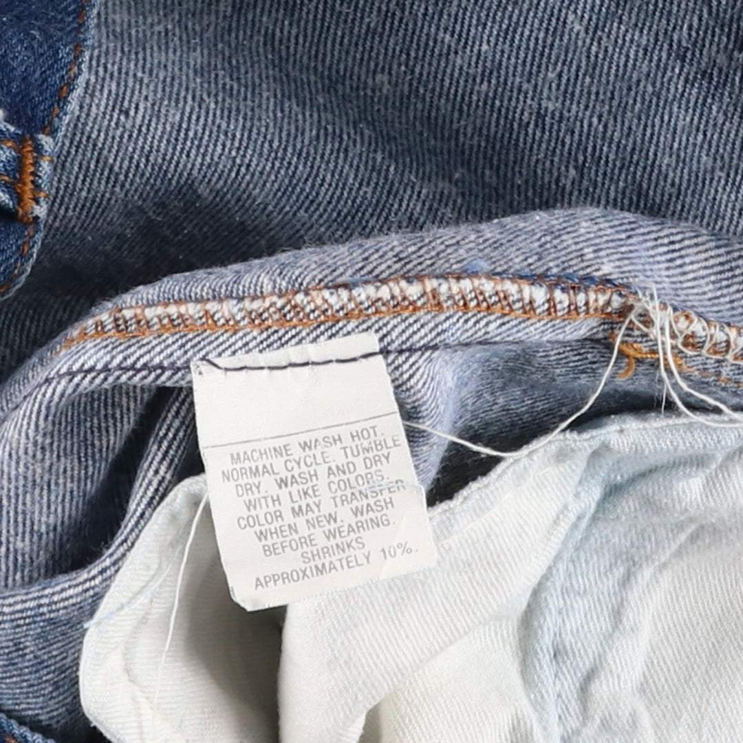 80s-90'S Levi's 501-0000 Straight Denim Pants, Made in USA, Men's Size W34 (approx.), Vintage cotton blue type Vintage Second Hand