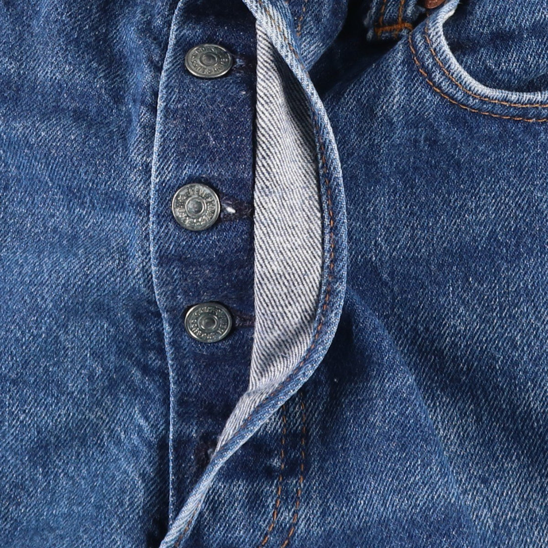80s-90'S Levi's 501-0000 Straight Denim Pants, Made in USA, Men's Size W34 (approx.), Vintage cotton blue type Vintage Second Hand