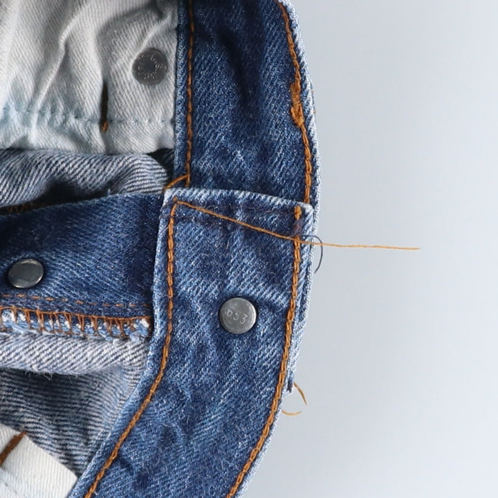 80s-90'S Levi's 501-0000 Straight Denim Pants, Made in USA, Men's Size W34 (approx.), Vintage cotton blue type Vintage Second Hand