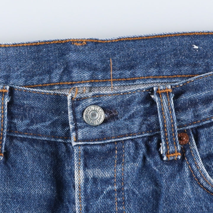 80s-90'S Levi's 501-0000 Straight Denim Pants, Made in USA, Men's Size W34 (approx.), Vintage cotton blue type Vintage Second Hand