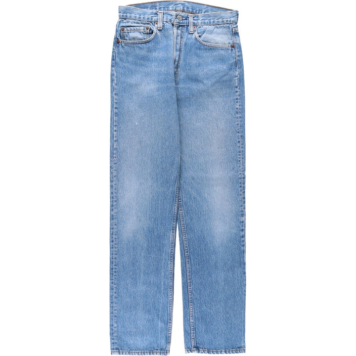 1980'S Levi's 501-0113 Straight Denim Pants, Men's Size W31 (approx.), Vintage unclear blue type Vintage Second Hand