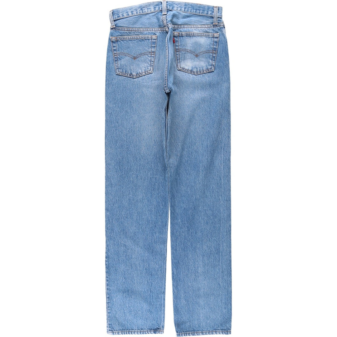 1980'S Levi's 501-0113 Straight Denim Pants, Men's Size W31 (approx.), Vintage unclear blue type Vintage Second Hand