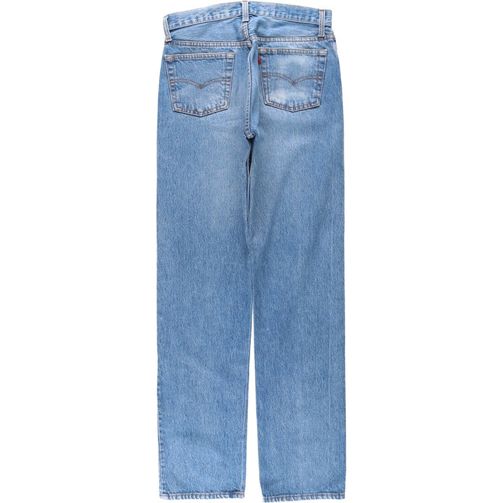 1980'S Levi's 501-0113 Straight Denim Pants, Men's Size W31 (approx.), Vintage unclear blue type Vintage Second Hand