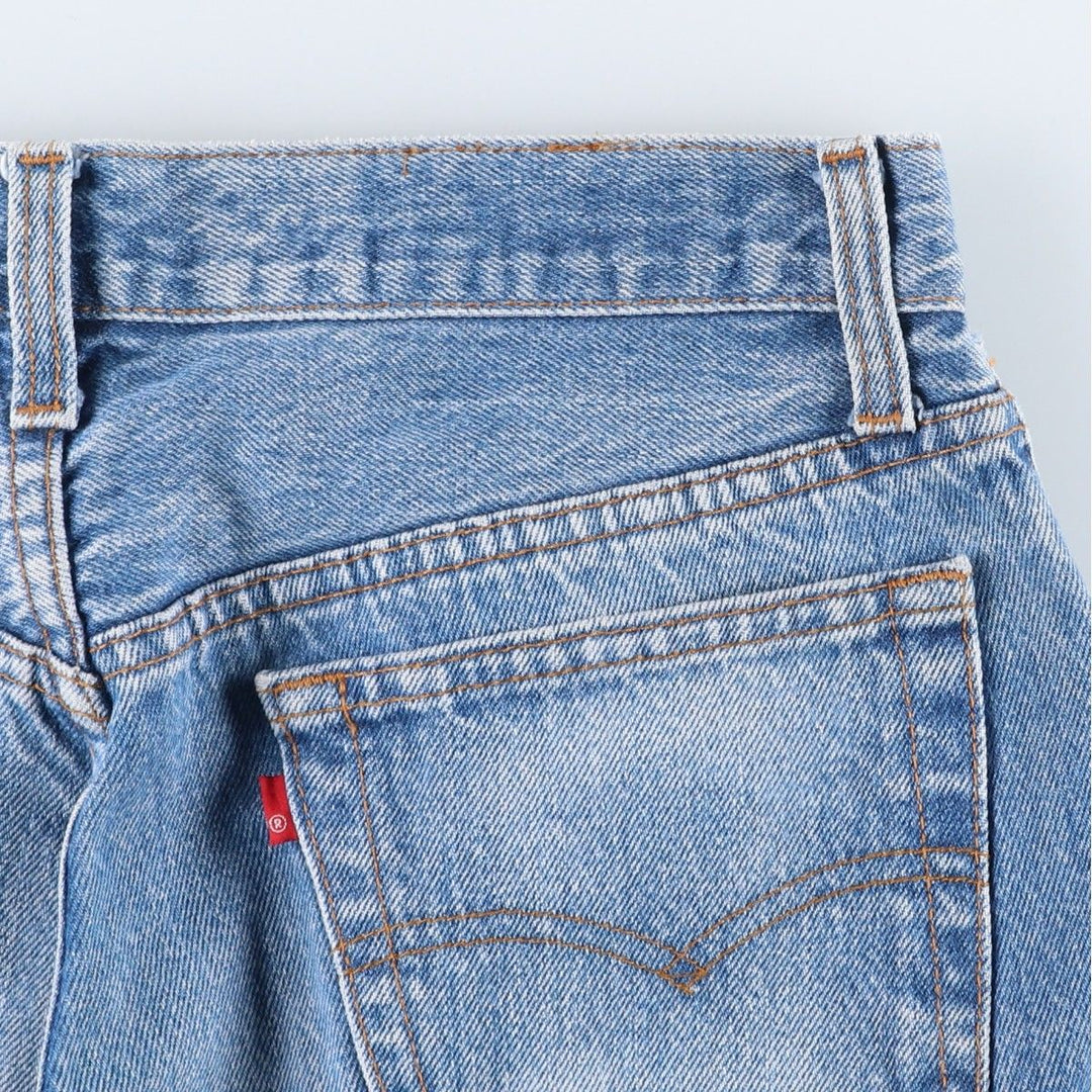 1980'S Levi's 501-0113 Straight Denim Pants, Men's Size W31 (approx.), Vintage unclear blue type Vintage Second Hand