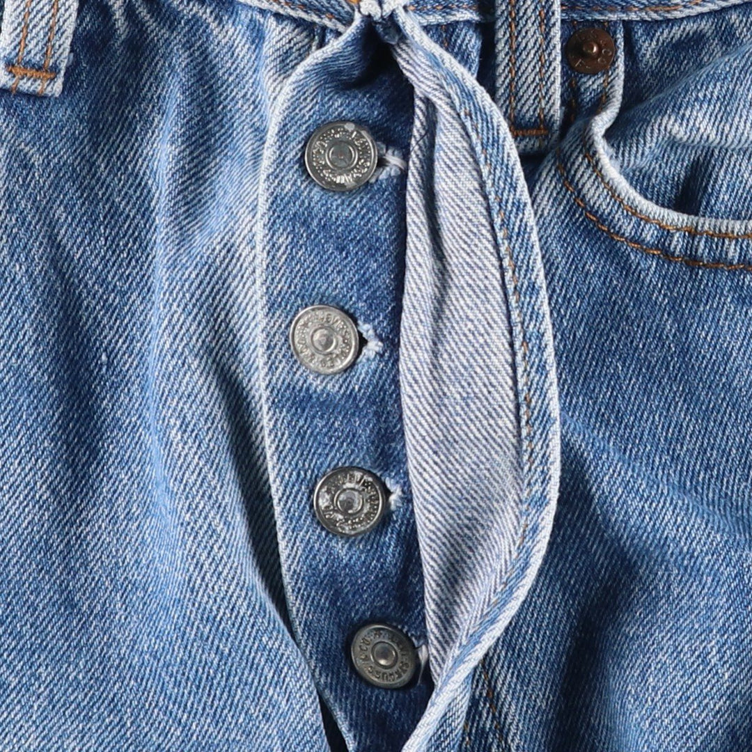 1980'S Levi's 501-0113 Straight Denim Pants, Men's Size W31 (approx.), Vintage unclear blue type Vintage Second Hand