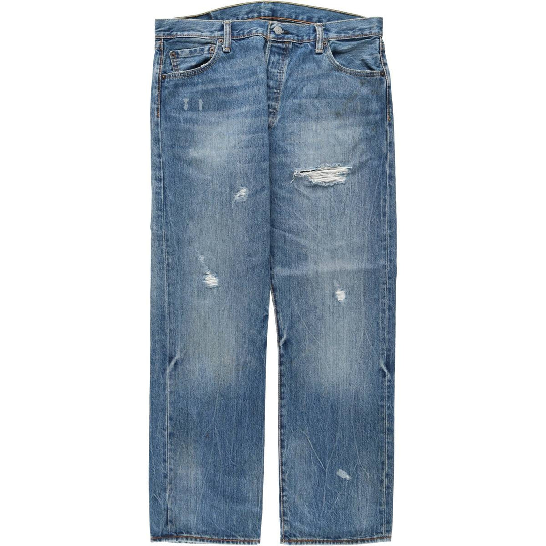 Levi's 501 straight denim pants for men, size W36 cotton blue type Vintage Second Hand