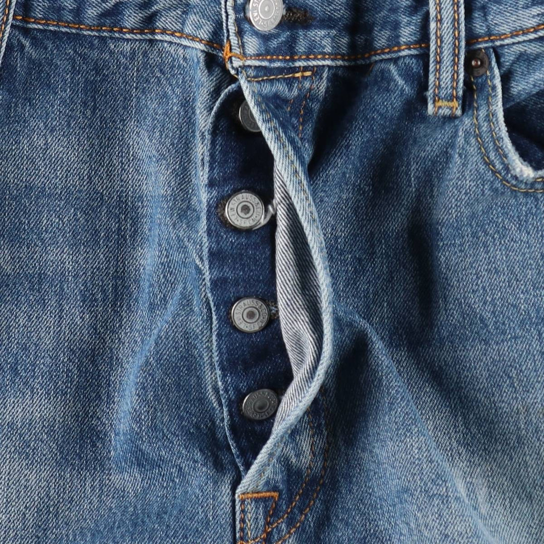 Levi's 501 straight denim pants for men, size W36 cotton blue type Vintage Second Hand