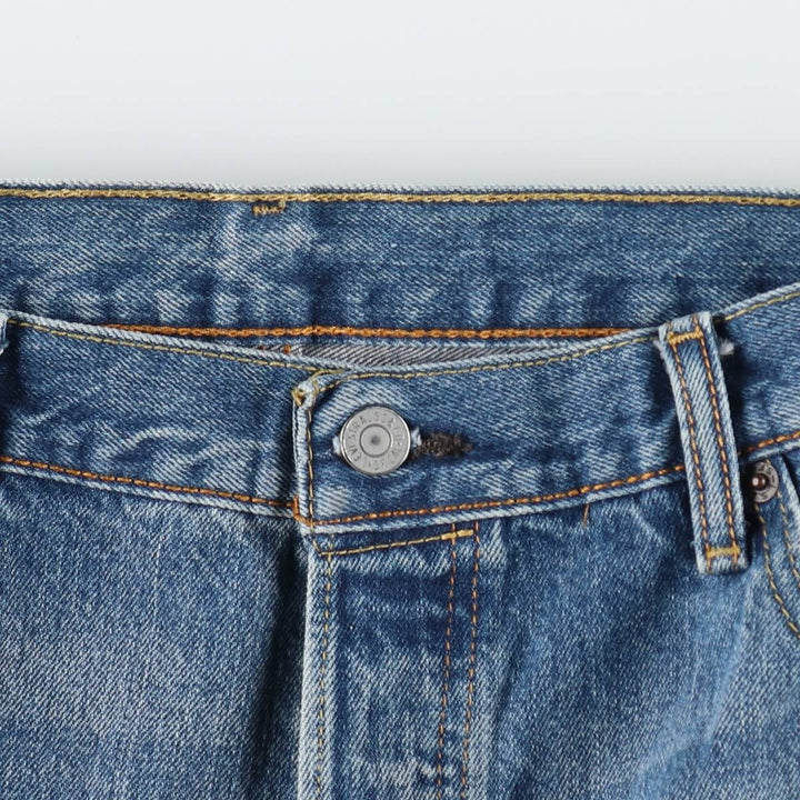 Levi's 501 straight denim pants for men, size W36 cotton blue type Vintage Second Hand