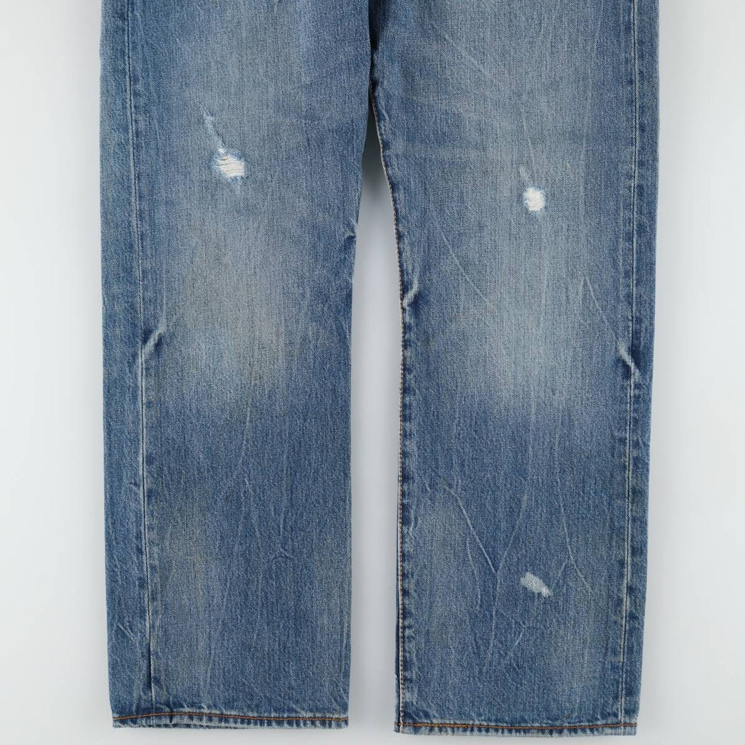 Levi's 501 straight denim pants for men, size W36 cotton blue type Vintage Second Hand
