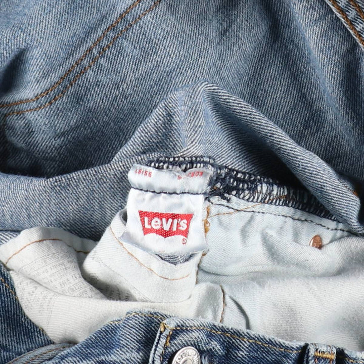 Levi's 501 straight denim pants for men, size W34 unclear blue type Vintage Second Hand