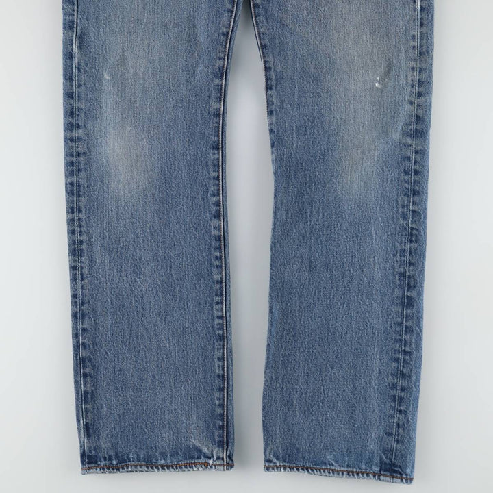 Levi's 501 straight denim pants for men, size W34 unclear blue type Vintage Second Hand