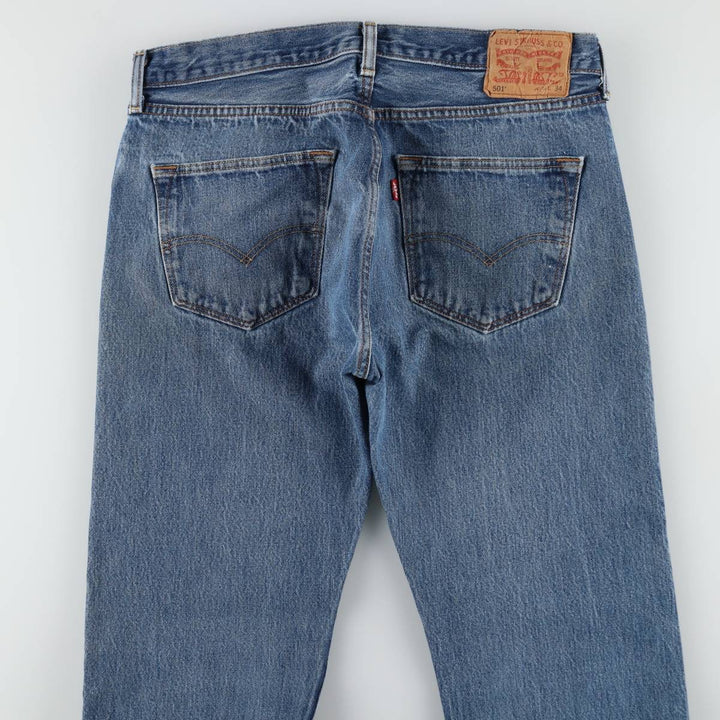 Levi's 501 straight denim pants for men, size W34 unclear blue type Vintage Second Hand