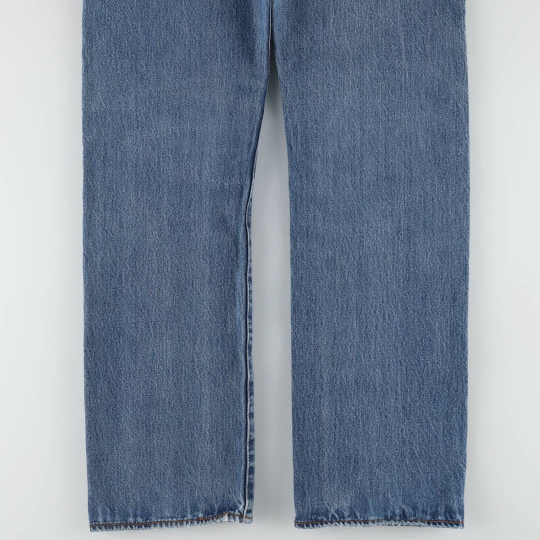 Levi's 501 straight denim pants for men, size W34 unclear blue type Vintage Second Hand