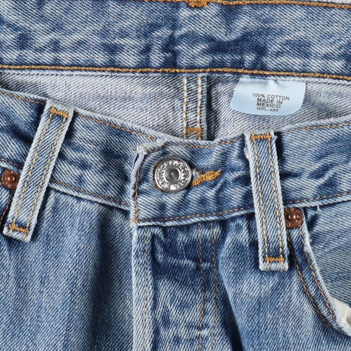 Levi's 501 straight denim pants for men, size W32 cotton blue type Vintage Second Hand