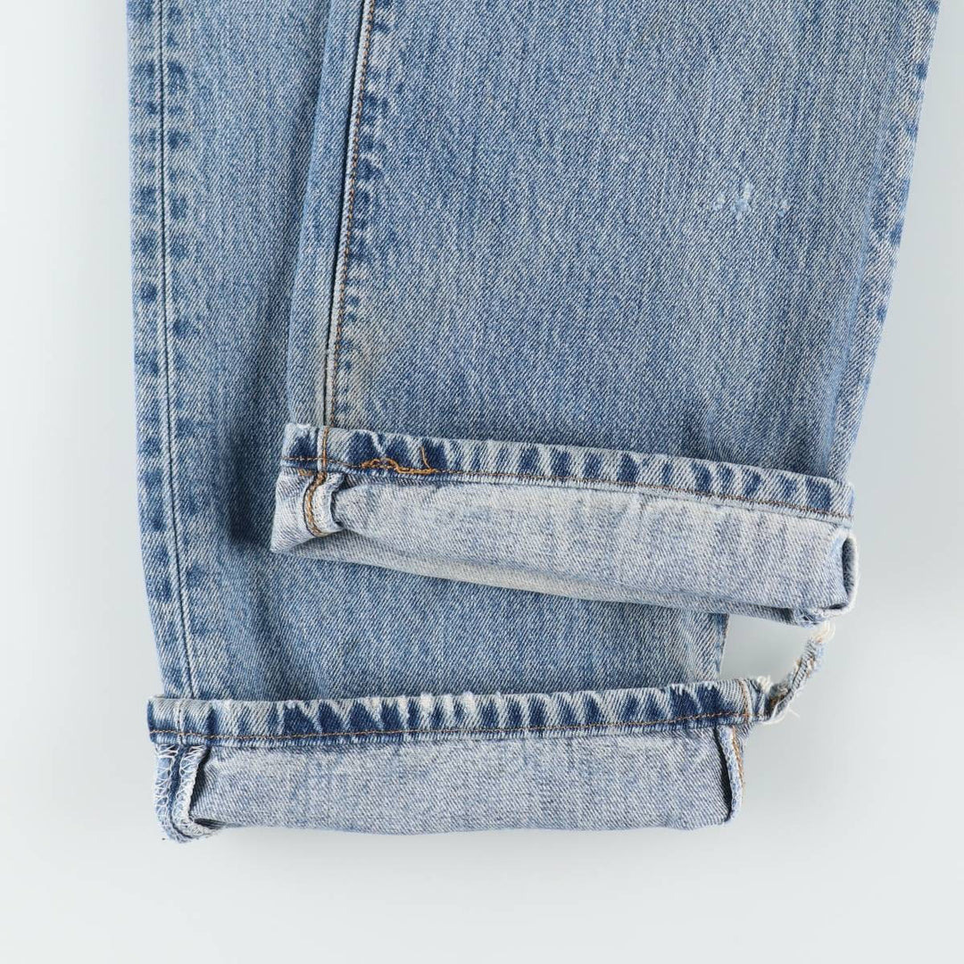 Levi's 501 straight denim pants for men, size W32 cotton blue type Vintage Second Hand