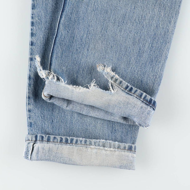 Levi's 501 straight denim pants for men, size W32 cotton blue type Vintage Second Hand
