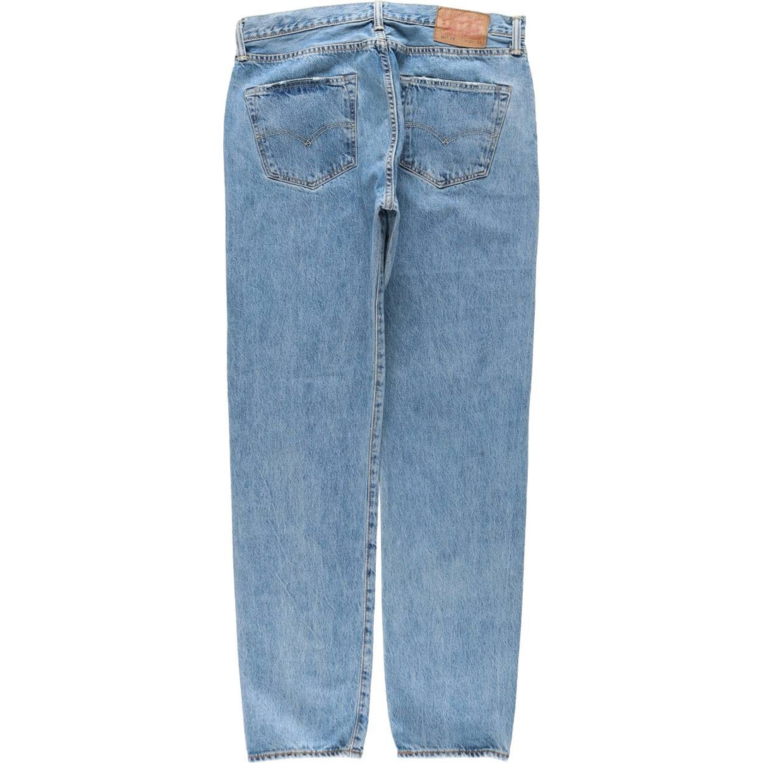 Levi's 501 CT Straight Denim Pants, Men's Size W35 (approx.) cotton blue type Vintage Second Hand