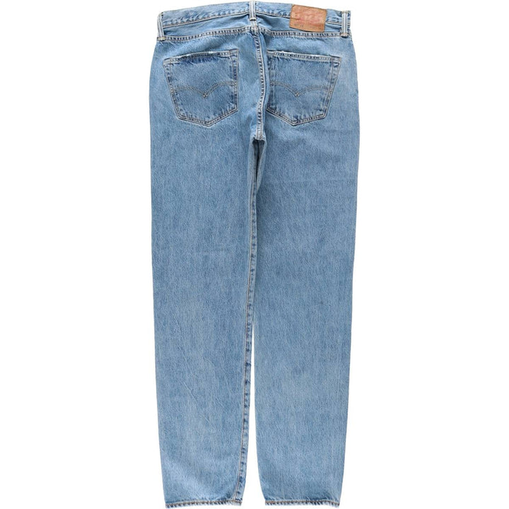 Levi's 501 CT Straight Denim Pants, Men's Size W35 (approx.) cotton blue type Vintage Second Hand