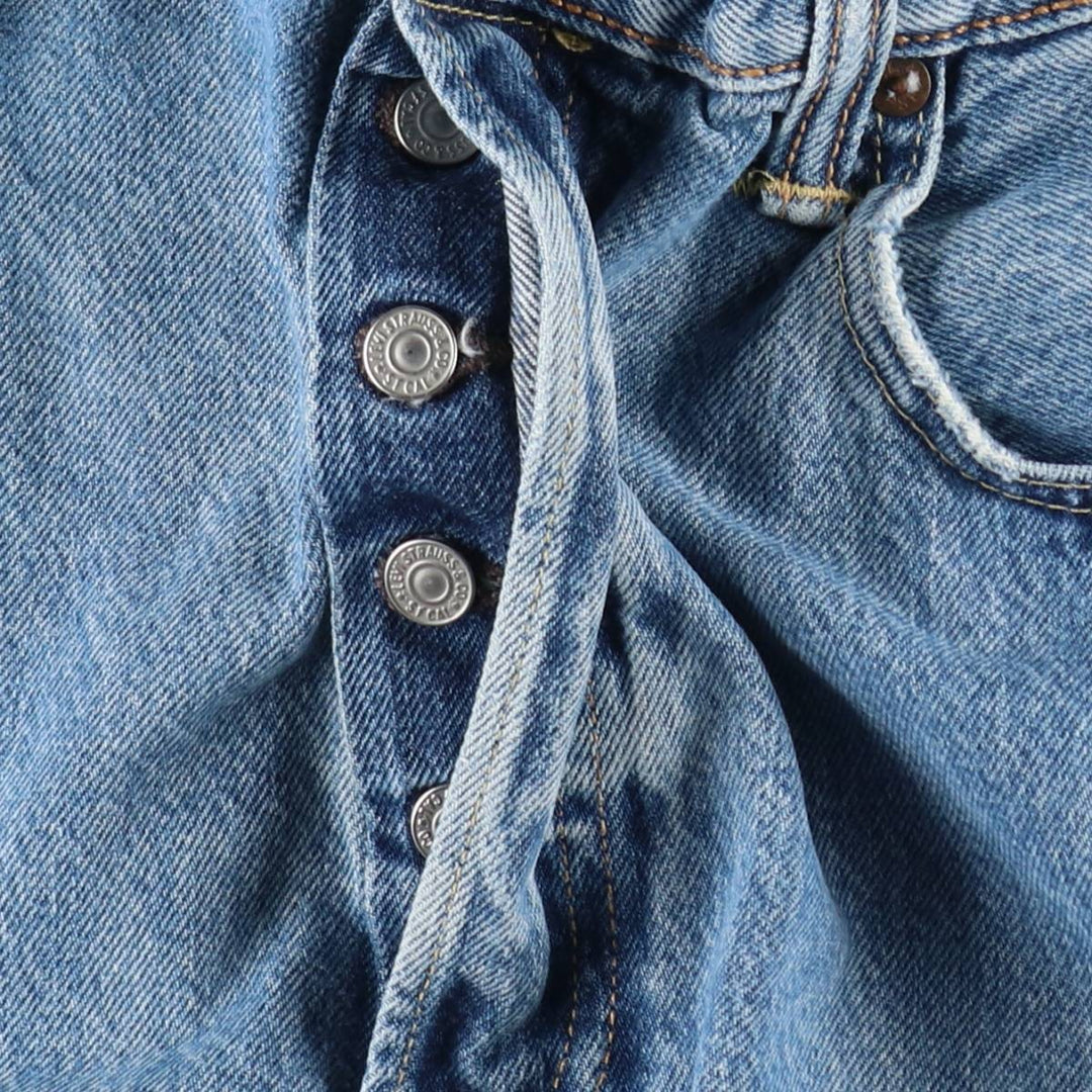 Levi's 501 CT Straight Denim Pants, Men's Size W35 (approx.) cotton blue type Vintage Second Hand