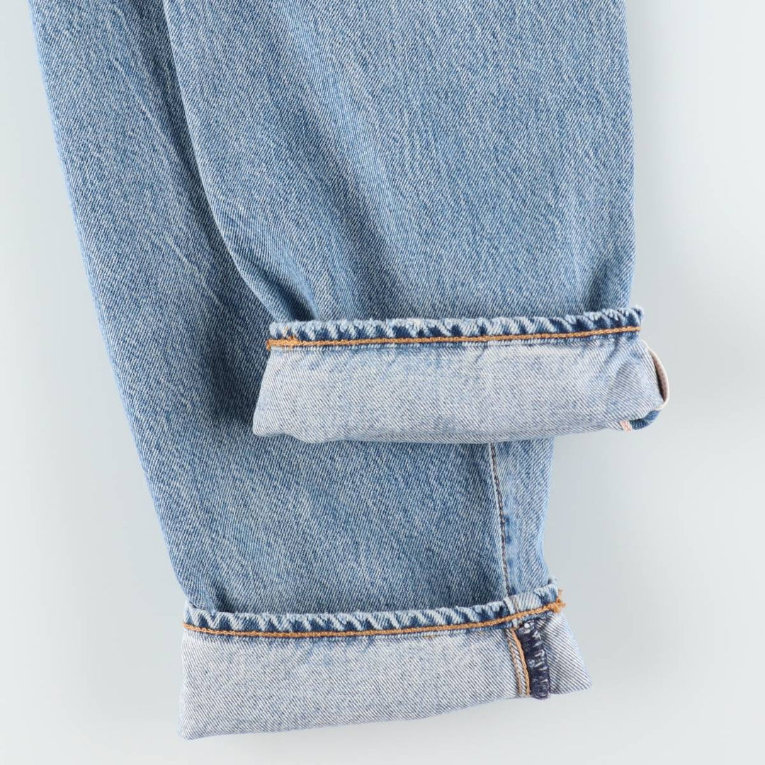 Levi's 501 CT Straight Denim Pants, Men's Size W35 (approx.) cotton blue type Vintage Second Hand