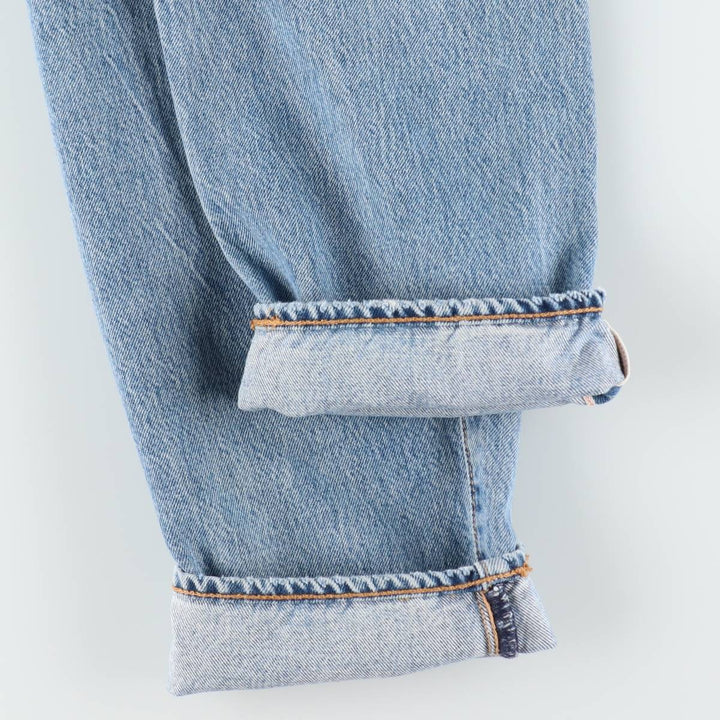 Levi's 501 CT Straight Denim Pants, Men's Size W35 (approx.) cotton blue type Vintage Second Hand