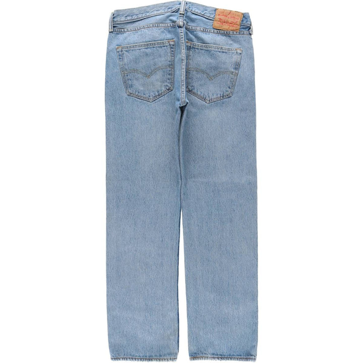 Levi's 501 straight denim pants for men, size W34 cotton blue type Vintage Second Hand