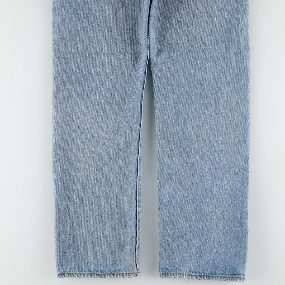 Levi's 501 straight denim pants for men, size W34 cotton blue type Vintage Second Hand