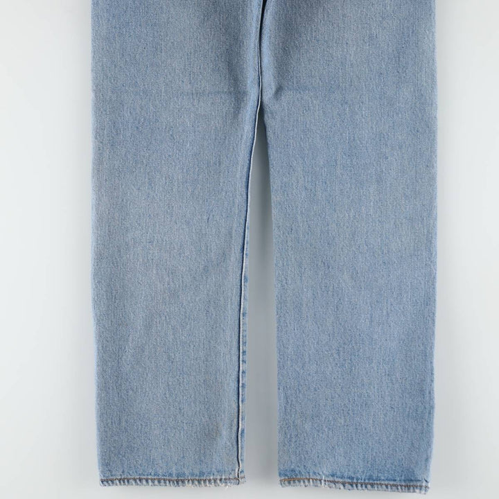 Levi's 501 straight denim pants for men, size W34 cotton blue type Vintage Second Hand