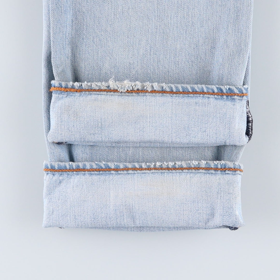 Levi's 501 straight denim pants for men, size W35 cotton Blue type light blue Vintage Second Hand