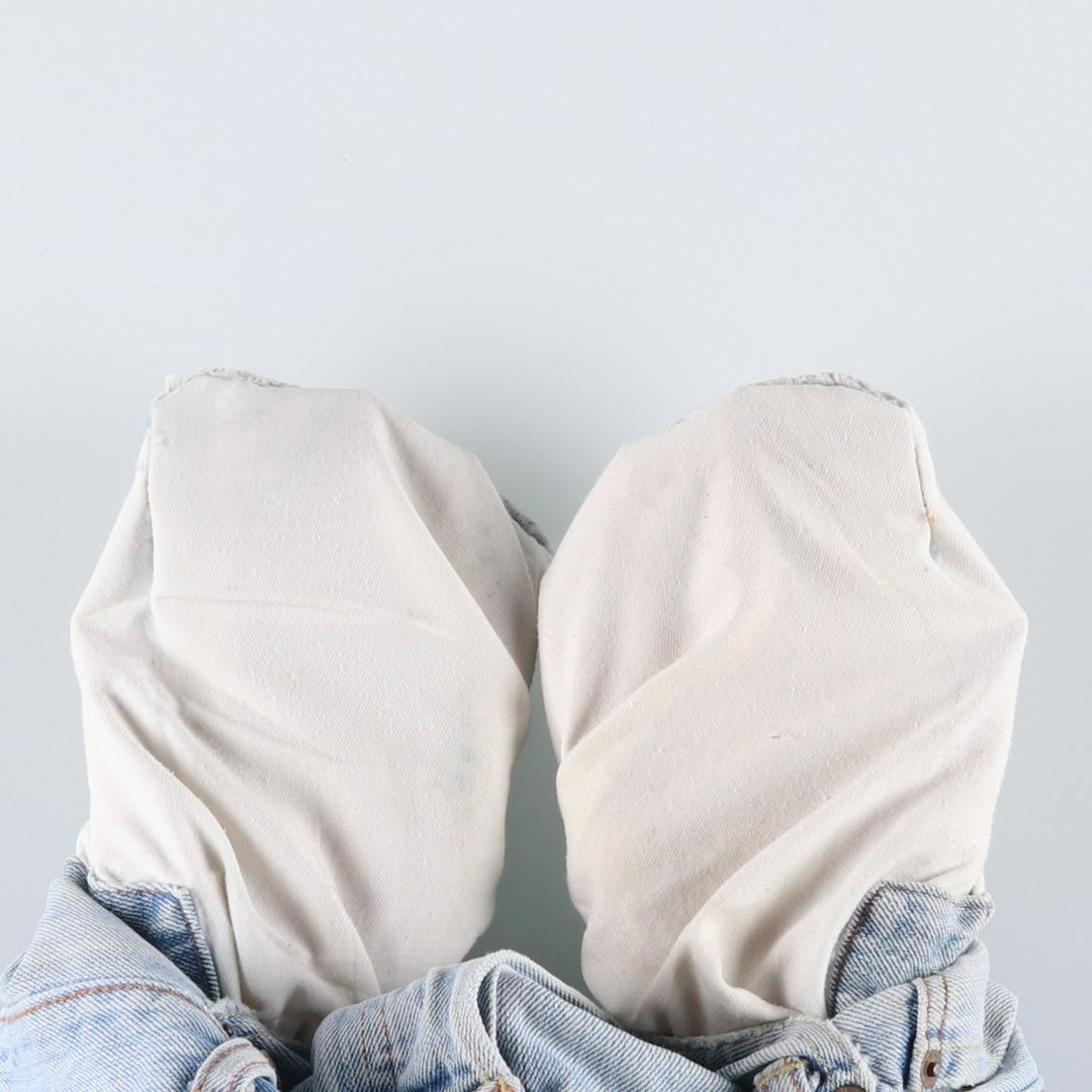 Levi's 501 straight denim pants for men, size W35 cotton Blue type light blue Vintage Second Hand
