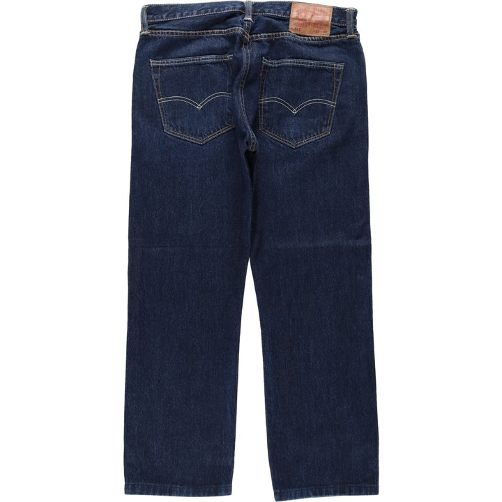 Levi's 501 straight denim pants for men, size W34 cotton blue type Vintage Second Hand
