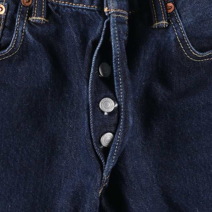 Levi's 501 straight denim pants for men, size W34 cotton blue type Vintage Second Hand