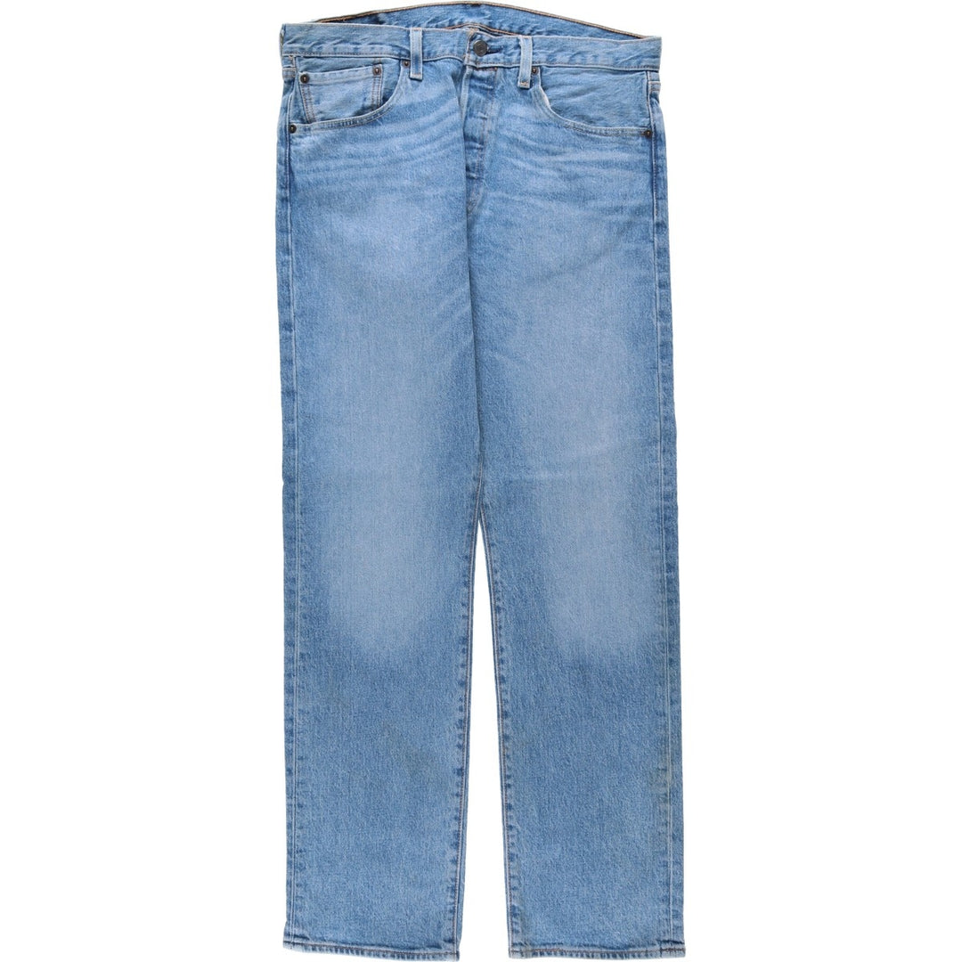 Levi's 501 straight denim pants for men, size W34 cotton blue type Vintage Second Hand