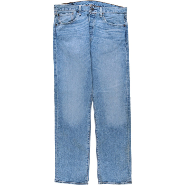 Levi's 501 straight denim pants for men, size W34 cotton blue type Vintage Second Hand