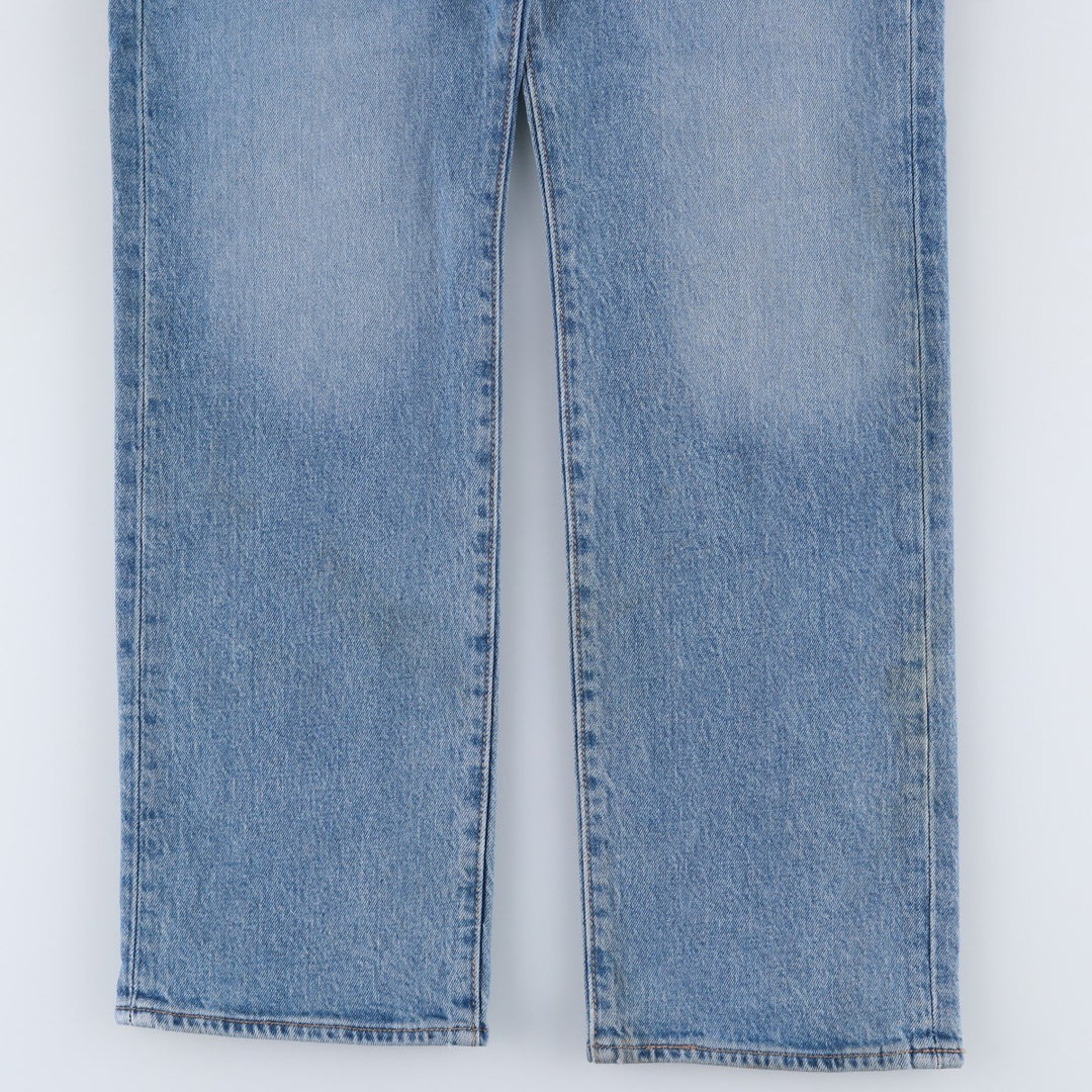 Levi's 501 straight denim pants for men, size W34 cotton blue type Vintage Second Hand