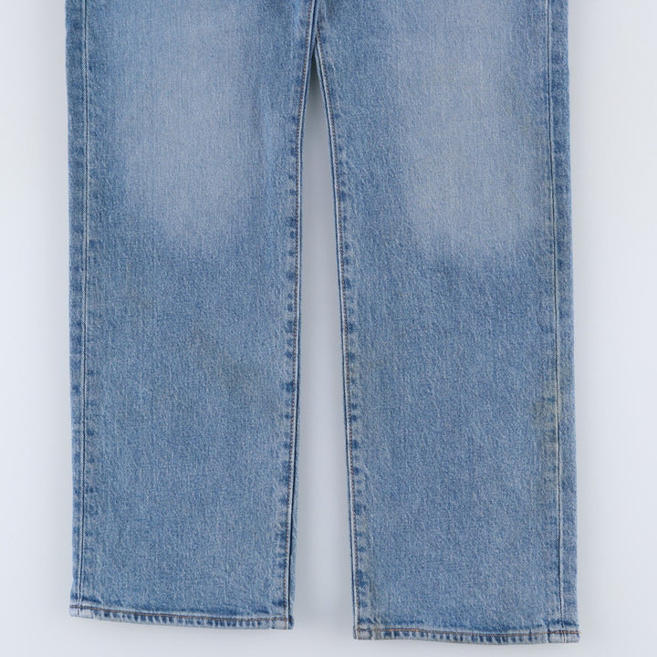 Levi's 501 straight denim pants for men, size W34 cotton blue type Vintage Second Hand