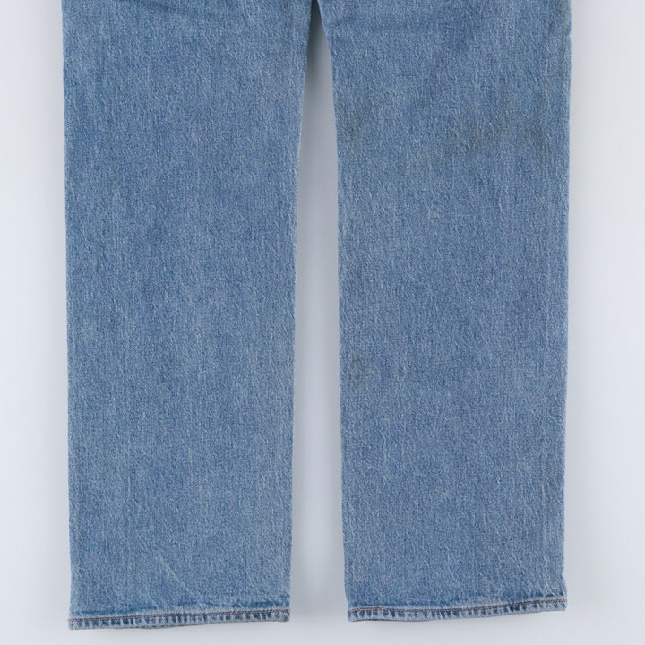 Levi's 501 straight denim pants for men, size W34 cotton blue type Vintage Second Hand