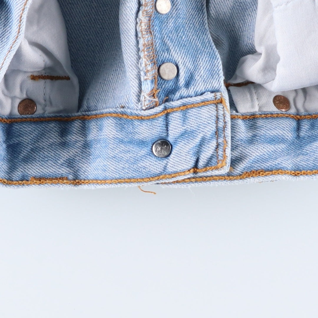 2000'S Levi's 501 0113 Straight Denim Pants, Men's W33 (approx.) cotton Blue type light blue Vintage Second Hand
