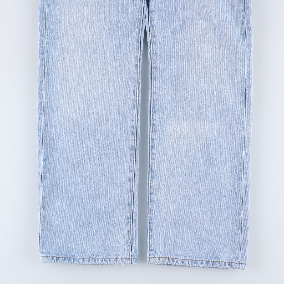 2000'S Levi's 501 0113 Straight Denim Pants, Men's W33 (approx.) cotton Blue type light blue Vintage Second Hand