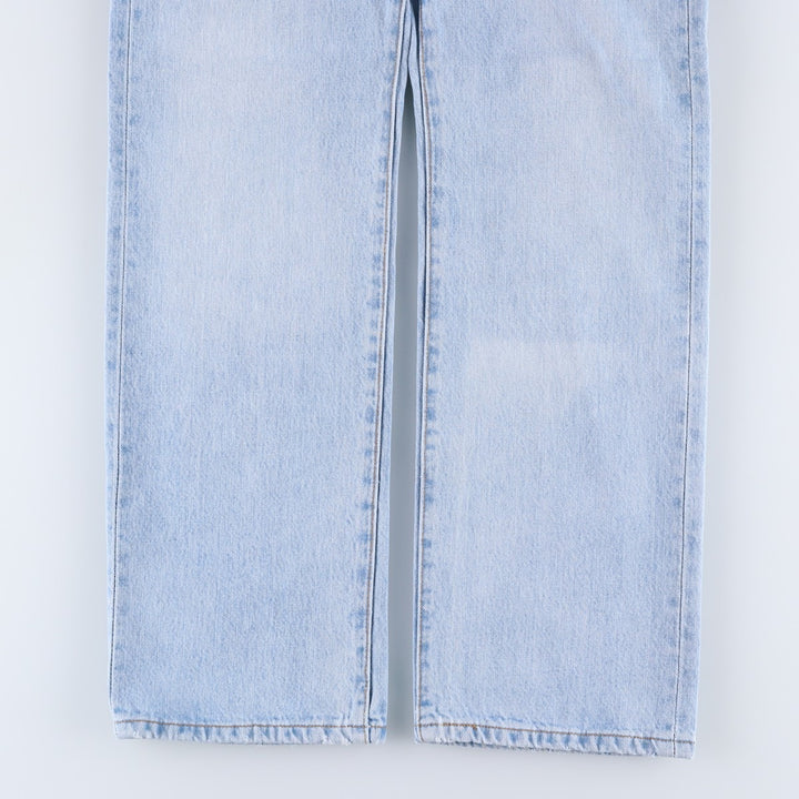 2000'S Levi's 501 0113 Straight Denim Pants, Men's W33 (approx.) cotton Blue type light blue Vintage Second Hand