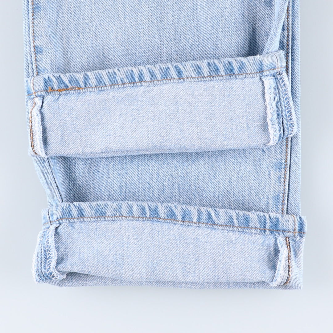 2000'S Levi's 501 0113 Straight Denim Pants, Men's W33 (approx.) cotton Blue type light blue Vintage Second Hand