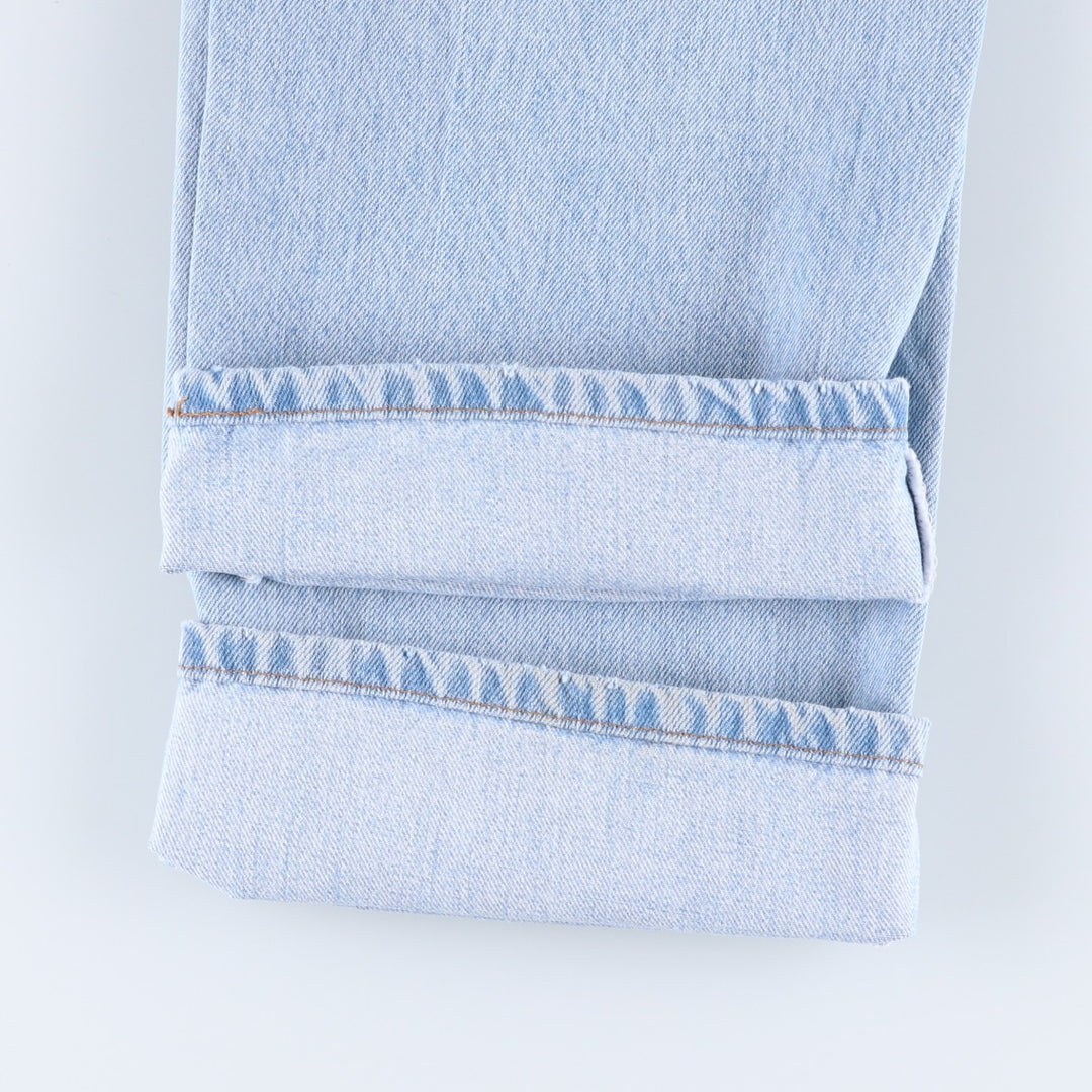2000'S Levi's 501 0113 Straight Denim Pants, Men's W33 (approx.) cotton Blue type light blue Vintage Second Hand