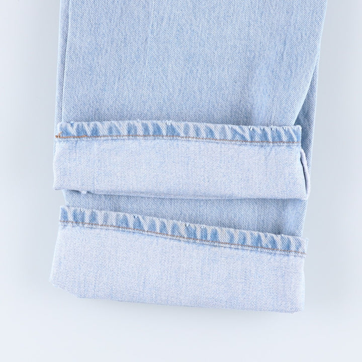 2000'S Levi's 501 0113 Straight Denim Pants, Men's W33 (approx.) cotton Blue type light blue Vintage Second Hand