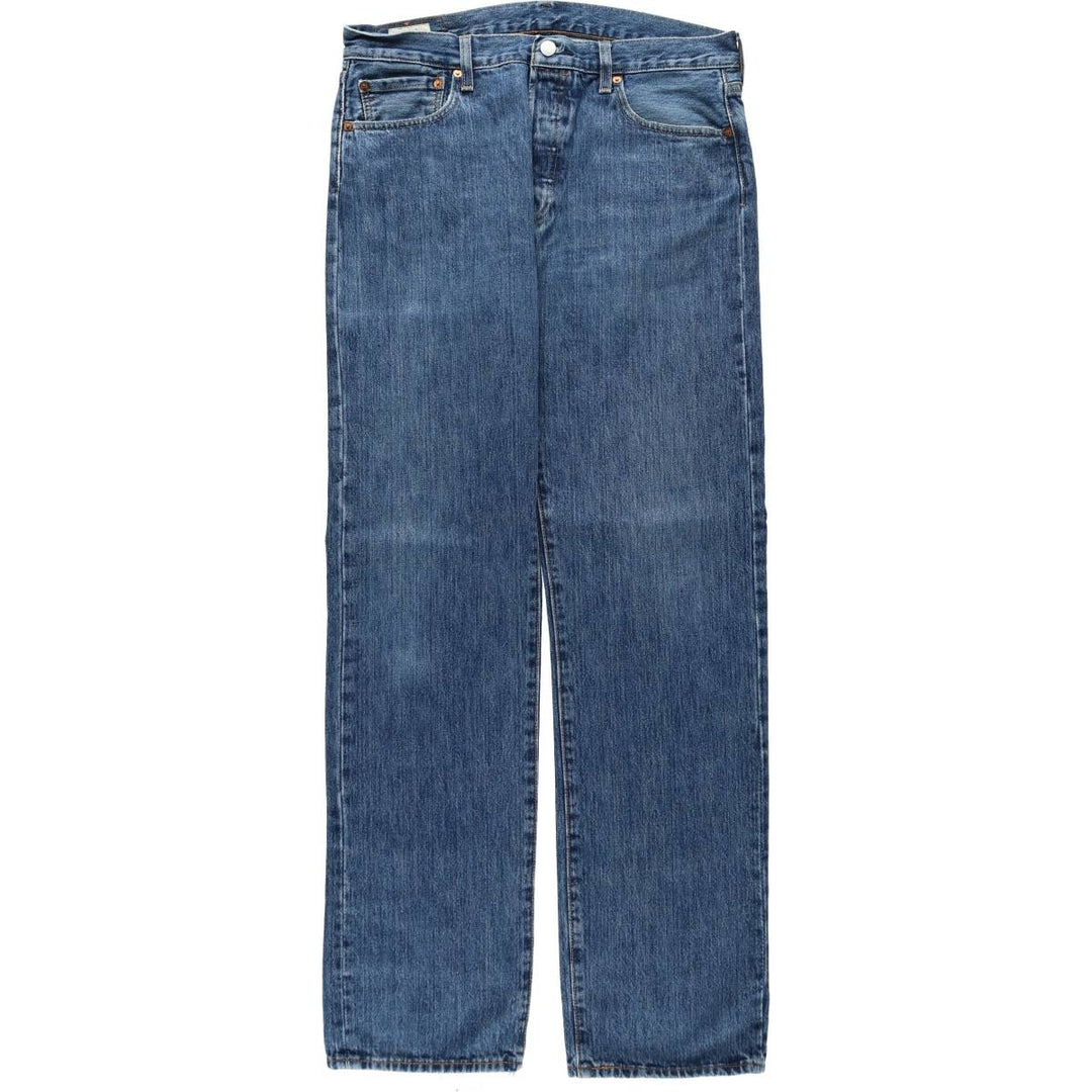 Levi's 501 BIG E Straight Denim Pants, Men's W35 (approx.) cotton blue type Vintage Second Hand