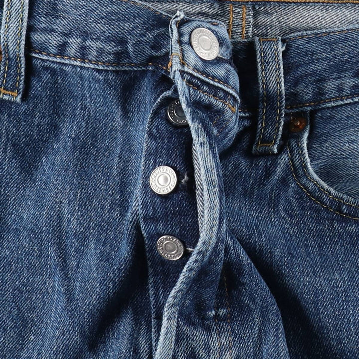 Levi's 501 BIG E Straight Denim Pants, Men's W35 (approx.) cotton blue type Vintage Second Hand