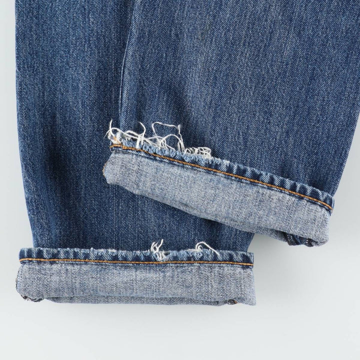 Levi's 501 BIG E Straight Denim Pants, Men's W35 (approx.) cotton blue type Vintage Second Hand