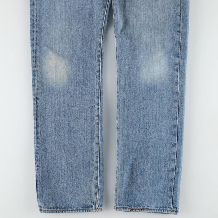 Levi's 501 straight denim pants for men, size W33 cotton blue type Vintage Second Hand